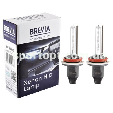 Ксенонова лампа Brevia H11 4300K, 85V, 35W PGJ19-2 KET, 2шт
