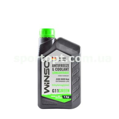 Антифриз Winso Antifreeze & Coolant Green (зелений) концентрат G11, 1кг