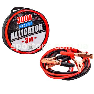 Провода-прикурювачі Alligator 300А, 3м BC633