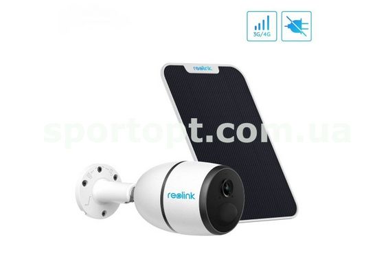 4G камера Reolink Go Plus 4MP (3G, LTE, 7800 mAh) + сонячна панель