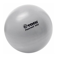 Фитбол, MyBall 65 см TOGU серебристый