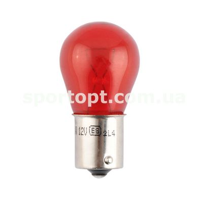Лампа розжарювання Brevia PR21 12V 21W BAW15s червона 2шт