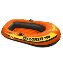 Двомісна Intex надувний човен Explorer 200 185x94x41 см (58330)