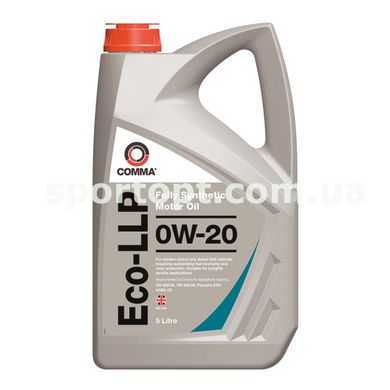 Моторне масло Comma ECO-LLP 0W-20 5л