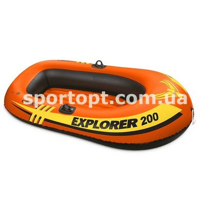 Двомісна Intex надувний човен Explorer 200 185x94x41 см (58330)