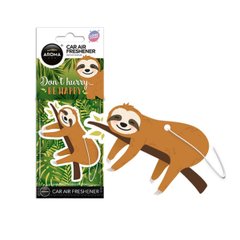 Ароматизатор Aroma Car Cellulose ANIMALS - Sloth Daisy