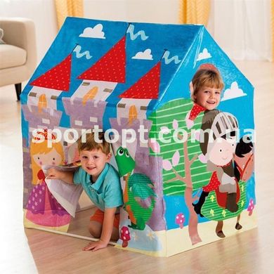 Детский игровой домик-палатка"Веселый коттедж" Intex 95х75х107 см
