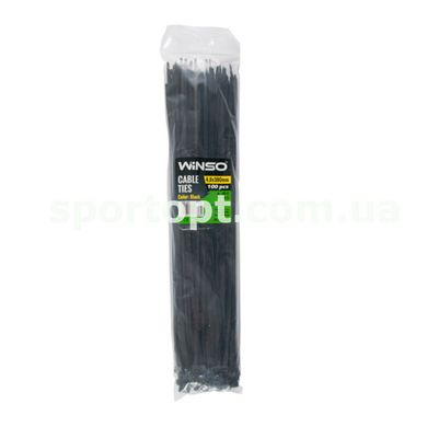 Хомути Winso пластикові чорні 4,8x380, 100шт