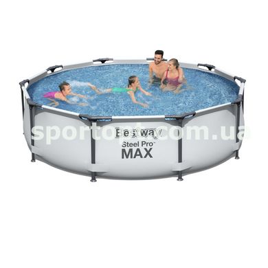 Каркасний басейн Bestway Steel Pro MAX (305Х76 см) (56406)