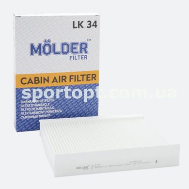 Фільтр салону Molder Filter LK 34 (WP9130, LA144, CU2335)