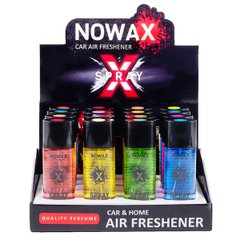 Бокс MIX №2 ароматизаторів повітря Nowax серія X Spray 50 ml