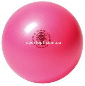 Мяч для художественной гимнастики 19 см 400 грамм TOGU Германия Fig розовый перламутр