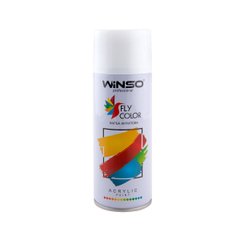 Фарба акрилова Winso Spray 450мл білий матовий (MATT WHITE/RAL9010)