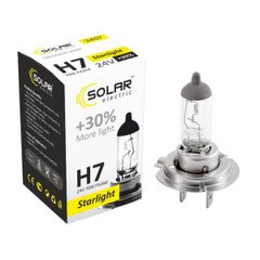 Галогенова лампа Solar H7 24V 70W PX26d Starlight +30%