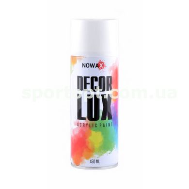 Фарба акрилова Nowax Spray 450мл білий (TRAFFIC WHITE/RAL9016)