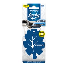 Освіжувач повітря WINSO Lucky Leaf, целюлозний ароматизатор, New Car