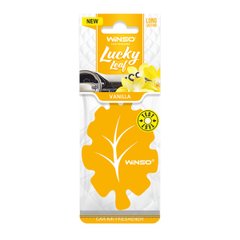 Освіжувач повітря WINSO Lucky Leaf, целюлозний ароматизатор, Vanilla