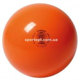 Мяч для художественной гимнастики 19 см 400 грамм TOGU Германия Fig оранжевый