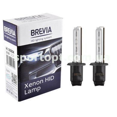 Ксенонова лампа Brevia H1 5000K, 85V, 35W P14.5s KET, 2шт