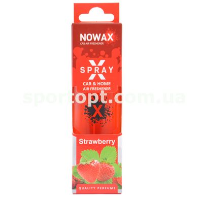 Ароматизатор Nowax X Spray Strawberry в коробці