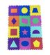 Дитячий килимок-пазл "Весела геометрія" набір з EVA120х90х1см