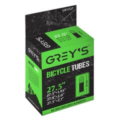 Камера для велосипеда Grey's 27.5"x1,95/2,1 AV 48мм