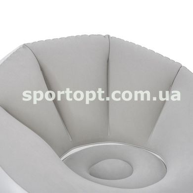Надувне крісло Bestway 75086, 102 х 97 х 71 см, з LED подсведкой, біле