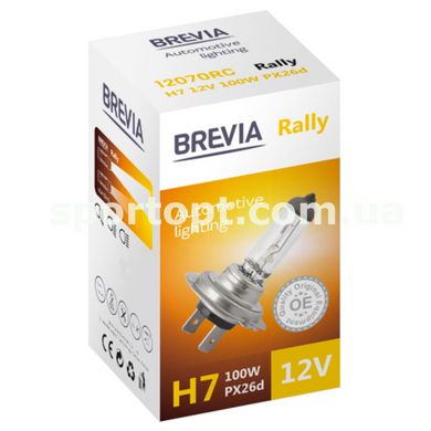 Галогенова лампа Brevia H7 12V 100W PX26d Rally CP