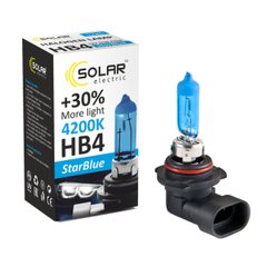 Галогенова лампа Solar HB4 12V 55W P22d StarBlue 4200K