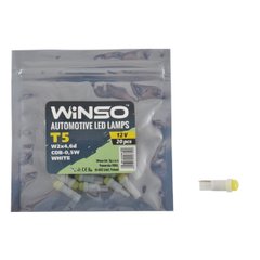 LED автолампа Winso 12V COB T5 W2x4.6d, 20шт
