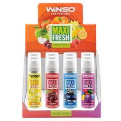 Ароматизатор Winso Maxi Fresh MIX №2, 75мл, 12шт