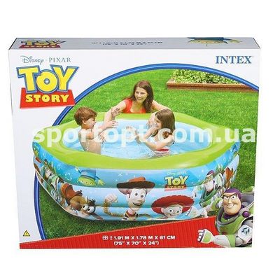 Дитячий надувний басейн Intex "Історія іграшок" 191х178х61 см (57490)