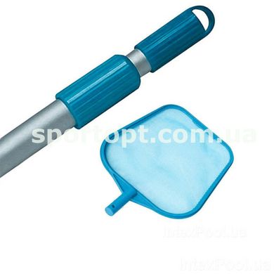 Сачок с телескопической ручкой для очистки верхнего слоя воды (диаметр 26.2 мм)