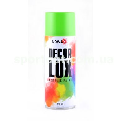Фарба акрилова Nowax Spray 450мл світло-зелений (LIGHT Green/RAL6018)