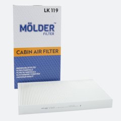Фільтр салону Molder Filter LK 119 (WP9222, LA229, CU3540)