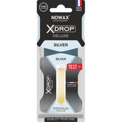 Ароматизатор целюлозний з капсулою Nowax серія X Drop Deluxe - Silver