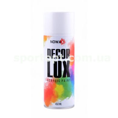 Фарба акрилова Nowax Spray 450мл білий глянц (GLOSS WHITE/RAL9010)