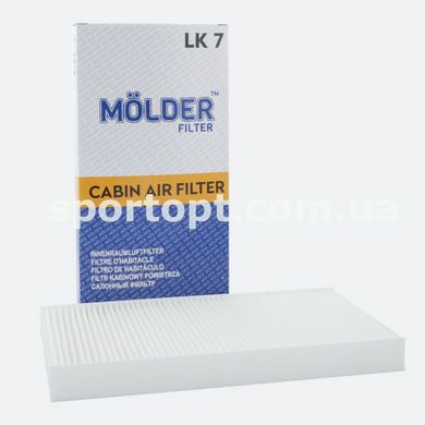 Фільтр салону Molder Filter LK 7 (WP9034, LA117, CU3337)