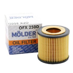 Фільтр масляний Molder Filter OFX 250D (WL7318, OX360DEco, HU710X)