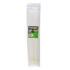 Хомути Winso пластикові білі 4,8x380, 100шт