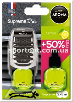 Ароматизатор Aroma Car Supreme Duo Slim Lemon, 8ml