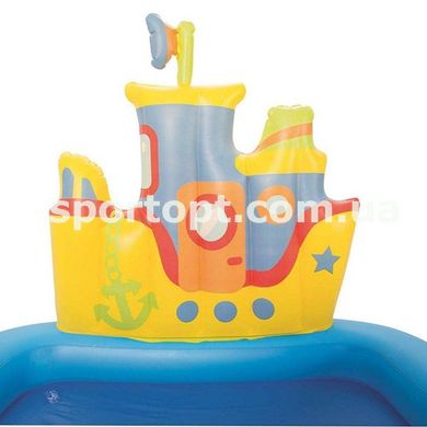 Детский надувной бассейн Bestway "Кораблик", 140х130х104 см (52211)