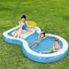 Дитячий надувний басейн Bestway, з шезлонгом і підсклянником, 279х234х48 см (54168)