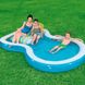 Дитячий надувний басейн Bestway, з шезлонгом і підсклянником, 279х234х48 см (54168)