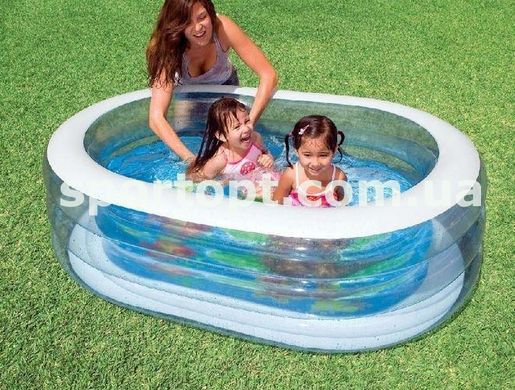 Дитячий надувний басейн Intex 163х107х46 см (57482)