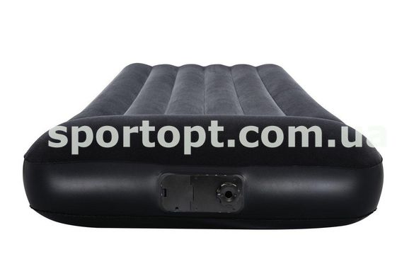 Надувной матрас Aerolax Air Bed(Twin) 188х99х30 см со встроенным насосом BestWay (67556)