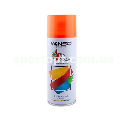 Акрилова спрей-фарба флуоресцентна Winso 450мл помаранчевий (ORANGE)