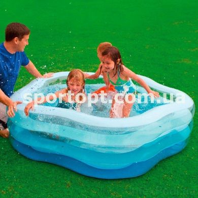 Дитячий надувний басейн Intex "Морська зірочка",185х180х53 см (56495)