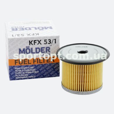 Фільтр паливний Molder Filter KFX 53/1 (WF8021, KX63/1, P716)