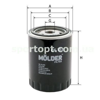 Фільтр масляний Molder Filter OF 152 (WL7217, OC262, W8301)